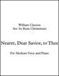 Nearer, Dear Savior, to Thee Vocal Solo & Collections sheet music cover